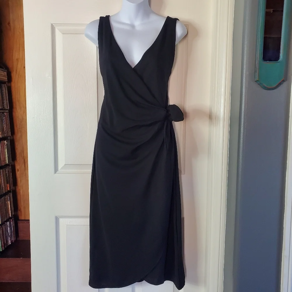 h&m black party dress Black